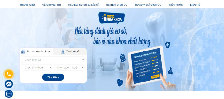 Review Nha Khoa: Nền tảng Nha Khoa Toàn Diện, Hữu Ích và Thông Minh