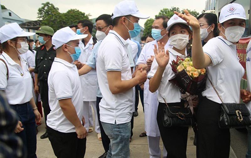 Đoàn công tác Bệnh viện Trung ương Thái Nguyên đến hỗ trợ TP Hồ Chí Minh chống dịch
