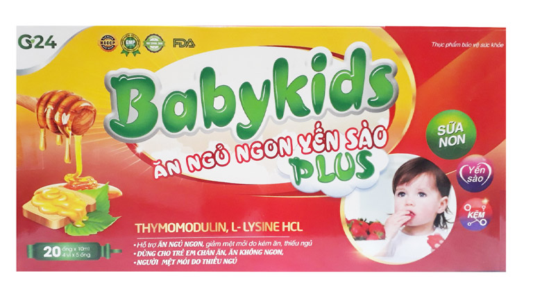 Siro yến sào Baby Kids