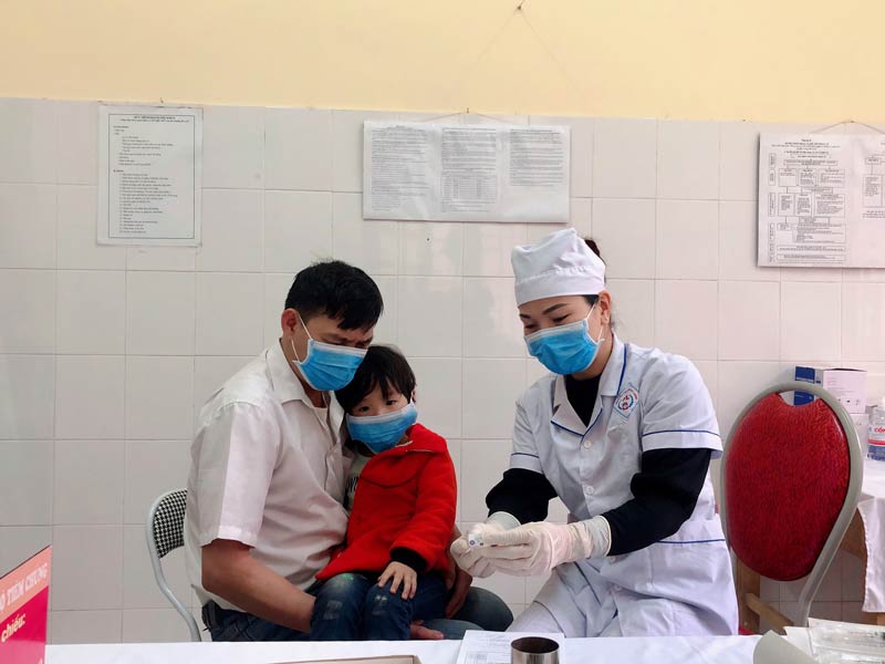 Trong chiến dịch tiêm vắc xin, Phú Lương vẫn đảm bảo công tác phòng chống dịch COVID-19