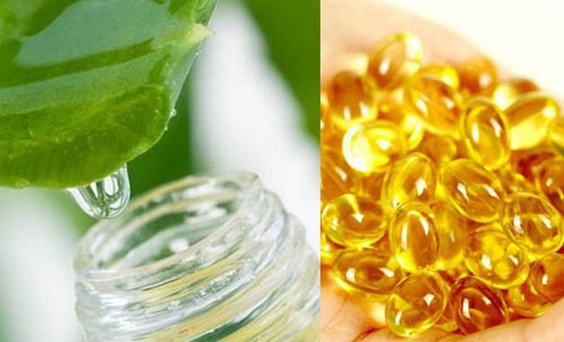 Nha đam và vitamin E sẽ giúp nâng cao sức đề kháng cho da