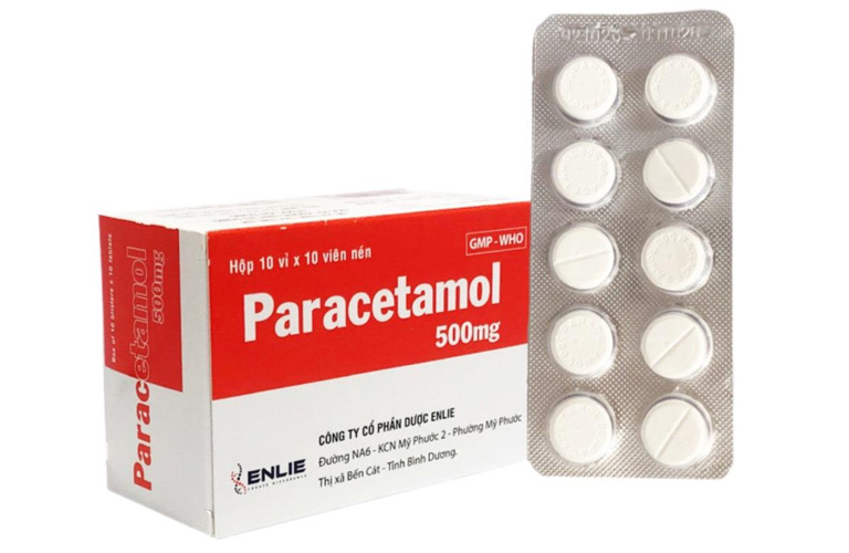 Paracetamol có tác dụng giảm đau nhẹ và vừa