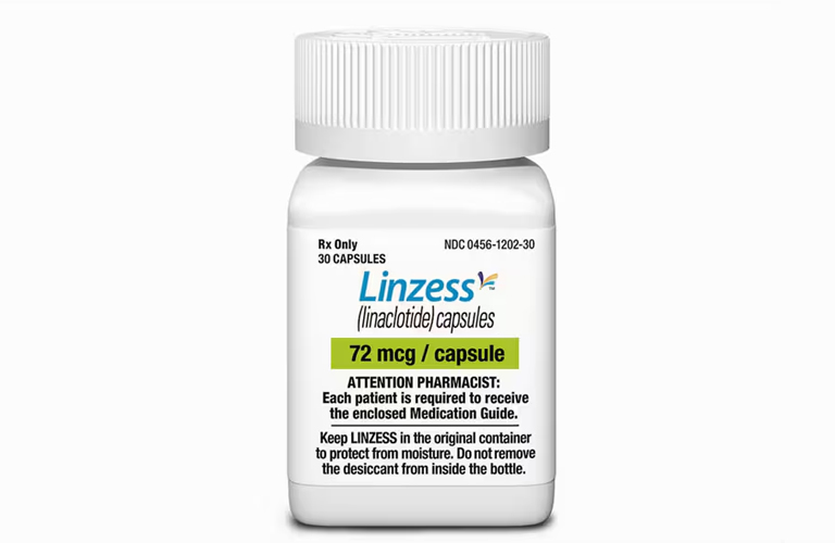 Linaclotide làm mềm phân và tăng nhu động ruột.