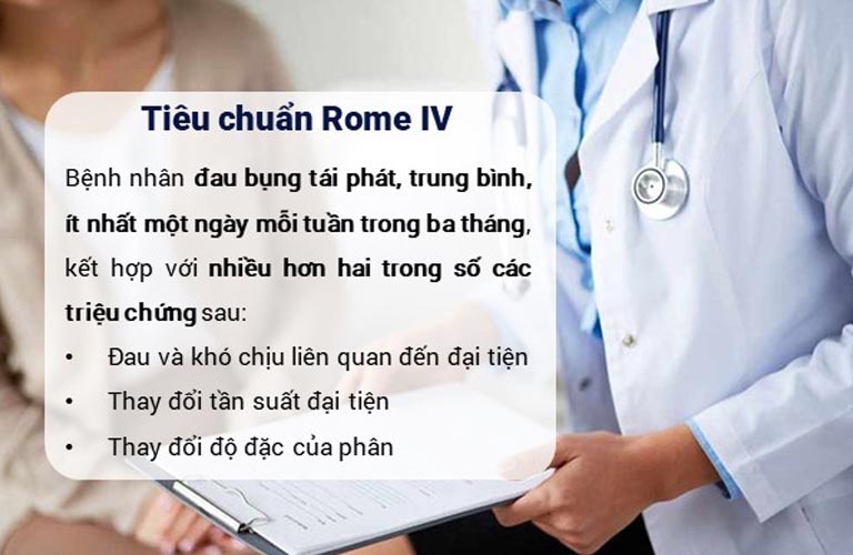 Chẩn đoán bệnh theo tiêu chí Rome IV