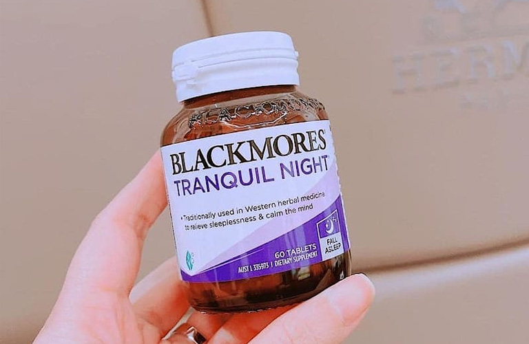 Blackmores Tranquil Night chiết xuất hoàn toàn từ thảo dược tự nhiên