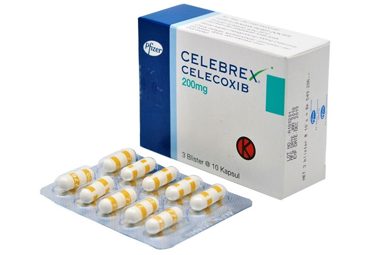 Celecoxib (Celebrex) là thuốc kháng viêm không steroid kê đơn (NSAIDs)