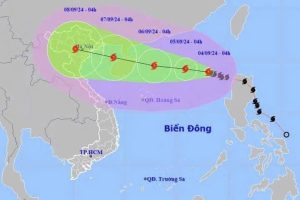 Cập nhật tin tức bão số 3