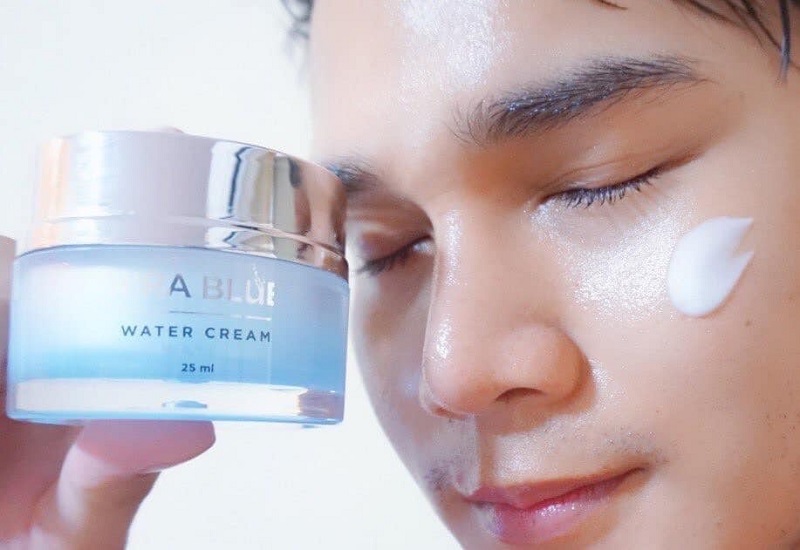 Kem trị tàn nhang Thái Lan Hira Blue Water Cream có thể ngăn ngừa quá trình lão hóa da