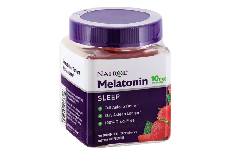 Kẹo Natrol Gummies Melatonin giúp ngủ ngon