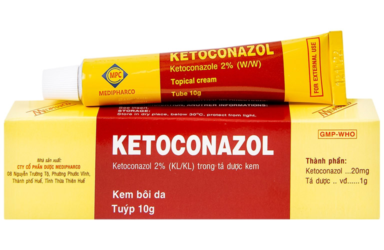 Ketoconazole là thuốc bôi trị hắc lào hiệu quả