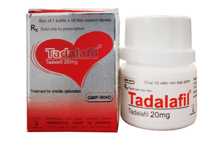 Tadalafil có thời gian tác dụng kéo dài hơn Viagra