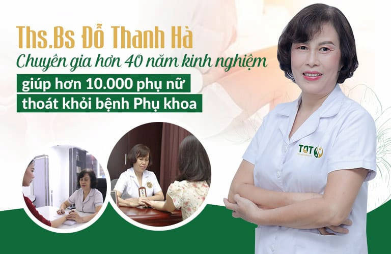 Bác sĩ Hà đã giúp nhiều chị em khỏi bệnh phụ khoa