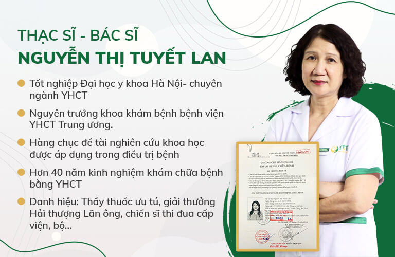 Thông tin ThS.BS Nguyễn Thị Tuyết Lan